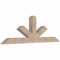 Ekena Millwork Saratoga Smooth Timber Gable Bracket, Douglas Fir, 84"W x 28"H x 5 1/2"D x 5 1/2"F, 8/12 Pitch GBW084X28X0606SAR00SDF - alternate 2